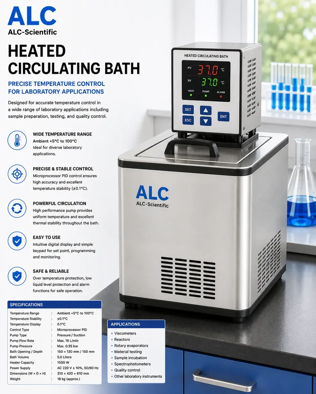 Heated Circulating Bath