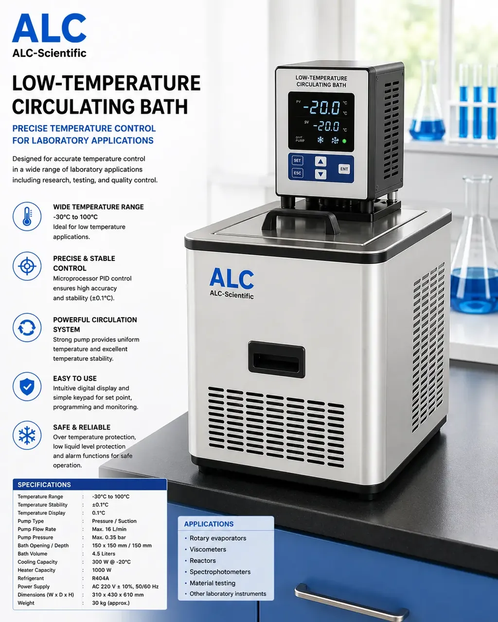 Low-Temperature Circulating Bath