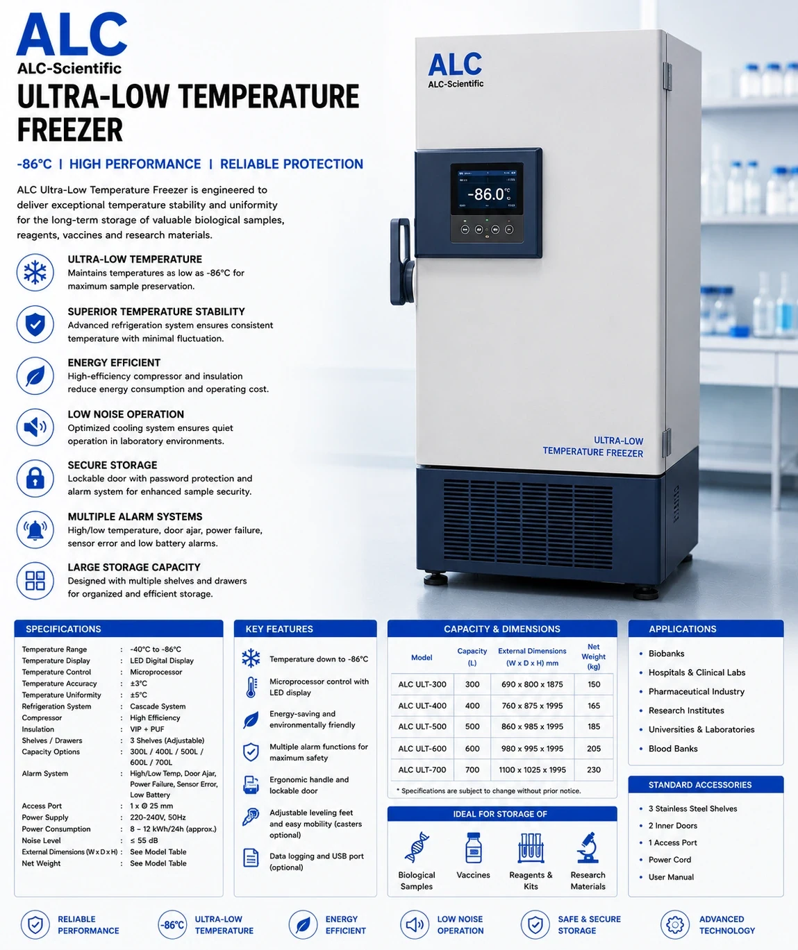 Ultra-Low Temperature Freezer