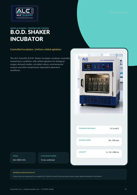 B.O.D. Shaker Incubator