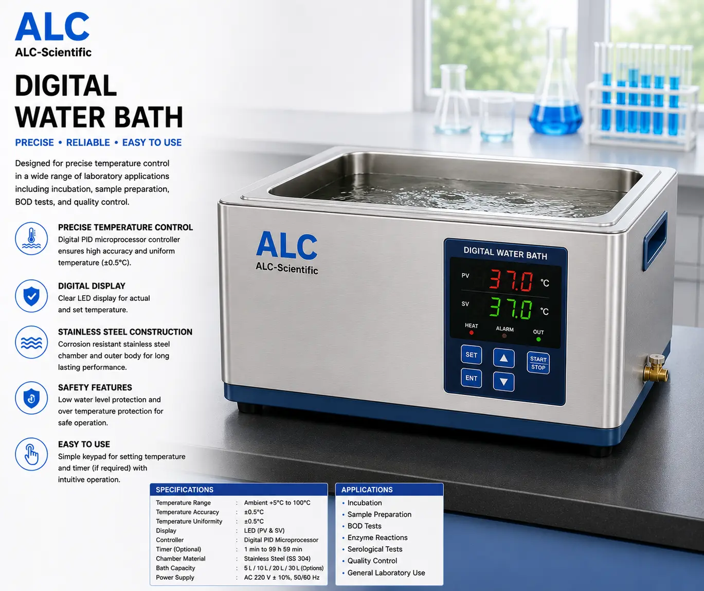 Digital Water Bath